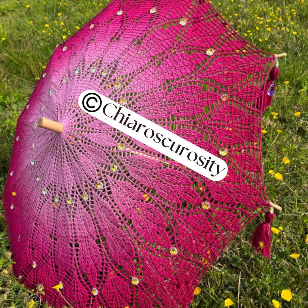 Cherry Blossom Parasol Crochet Pattern - Etsy
