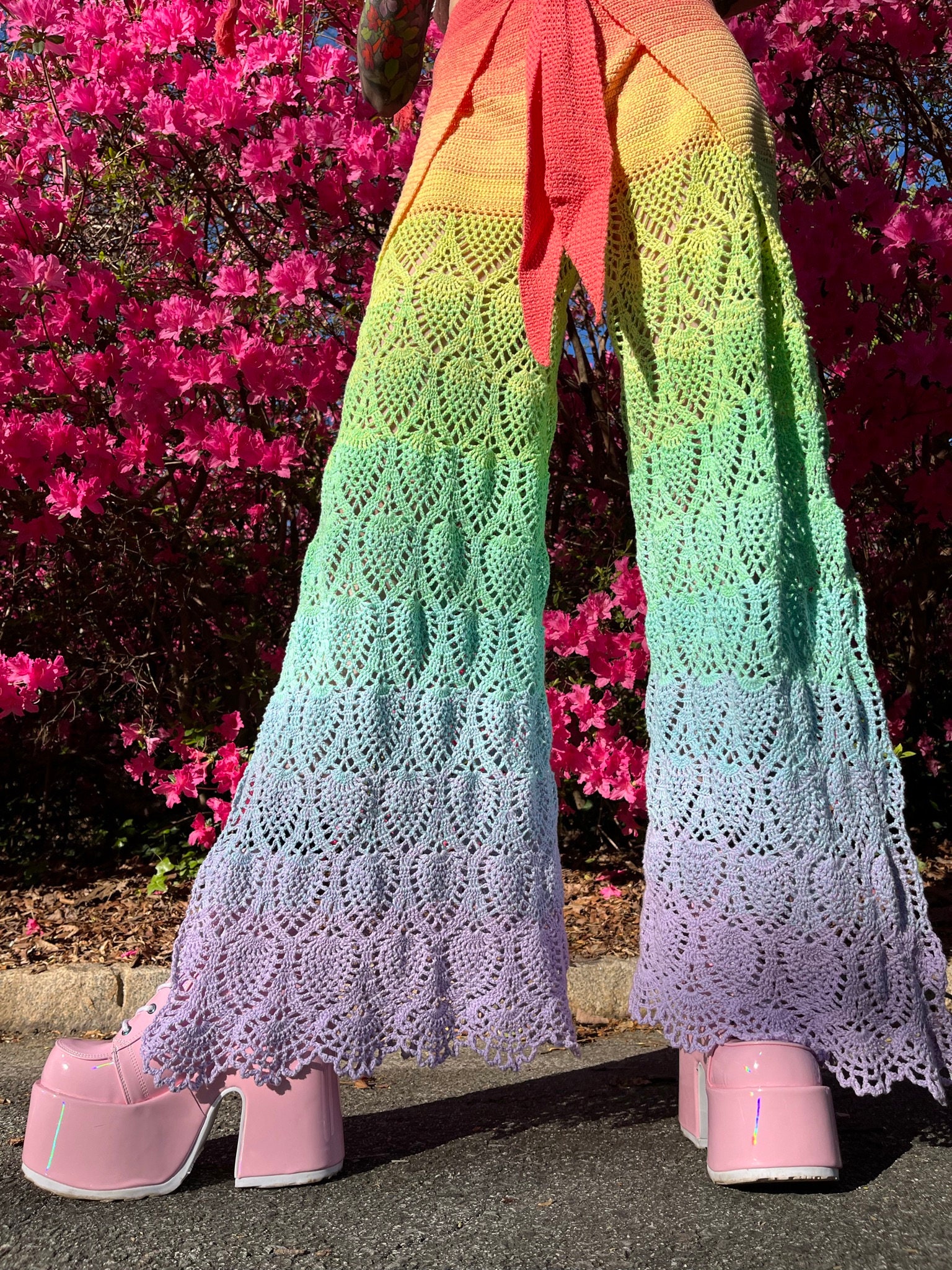 Colorful Wholesale Crochet Pants Pattern