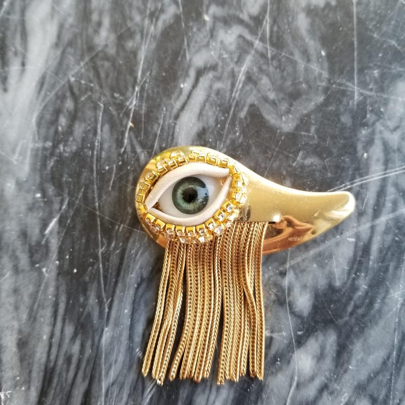 Weird Doll Brooch Etsy