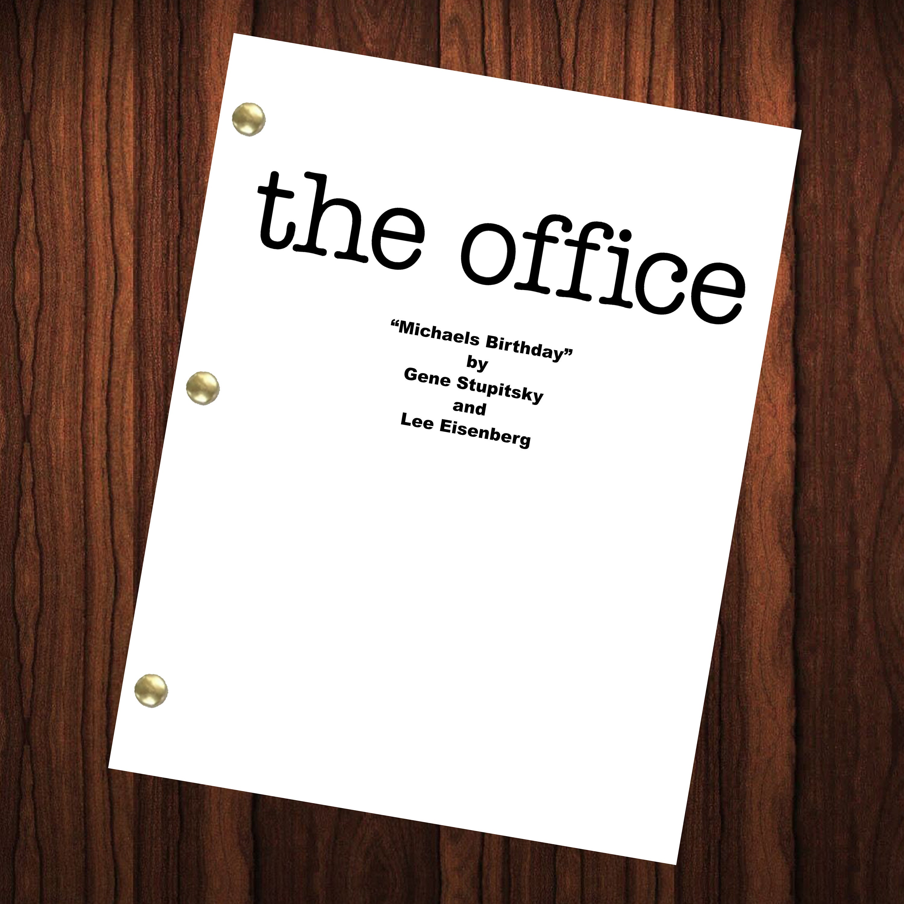 The Office Script Collection Reprint Full Screenplay Full Etsy