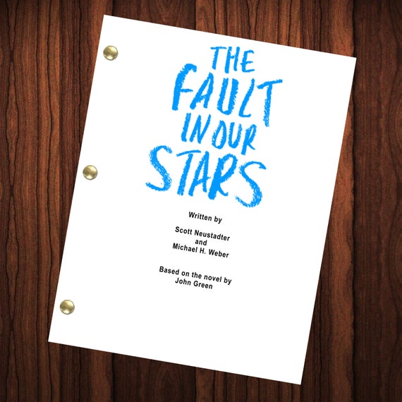 Screenwriting Posters Art & Collectibles - Minimal Cancer Film Movie The Fault in our Stars ...