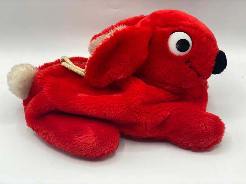 Vintage 1984 LEGO Duplo Red Rabbit Plush Zipper Carry/storage Bag - Etsy