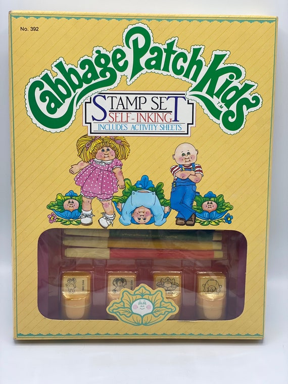 Vintage 1983 Cabbage Patch Kids Stamp Set 