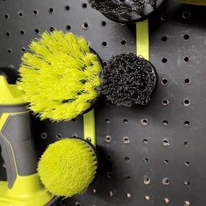 Wall or Pegboard Holder for 1/4&quot; Cleaning Brushes