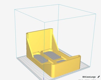 3D Printable File for Large Bit Case Holder