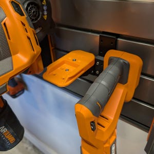 Portaherramientas impreso en 3D para herramientas eléctricas Ridgid de 18 V imagen 16