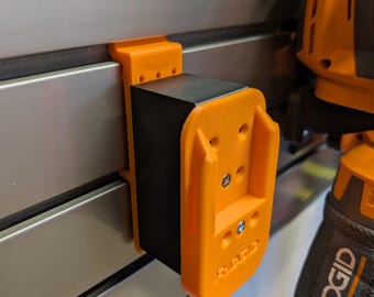 Ridgid 18V Vacuum and Blower Tool Holder 3D Printed