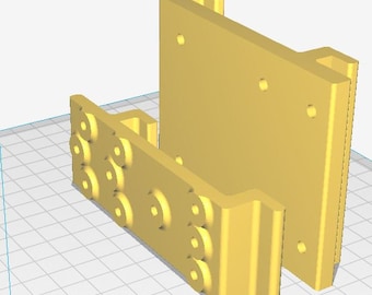 3D Printable File for Gladiator Geartrack Adapter