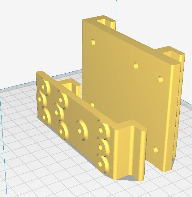 Plik do druku 3D dla adaptera Gladiator Geartrack