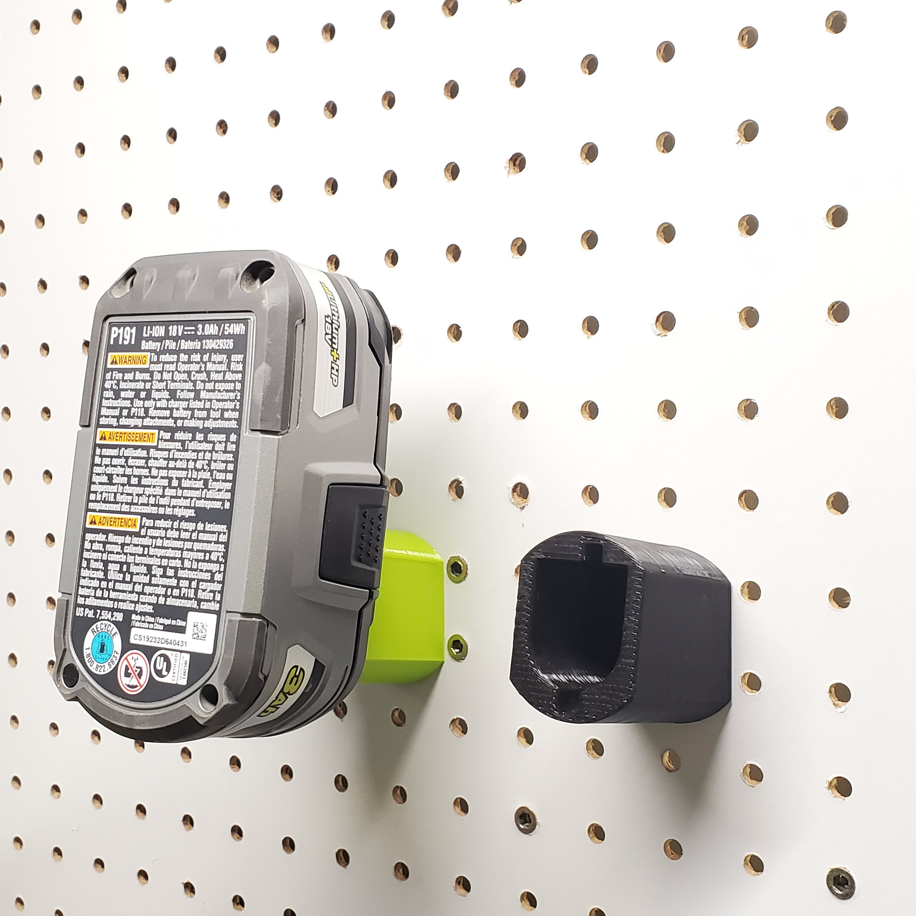 3D Printed 18V Battery Holder for Ryobi Batteries Etsy Canada