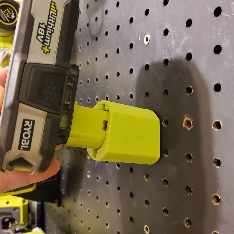 3D Printed 18V Battery Holder for Ryobi Batteries Etsy