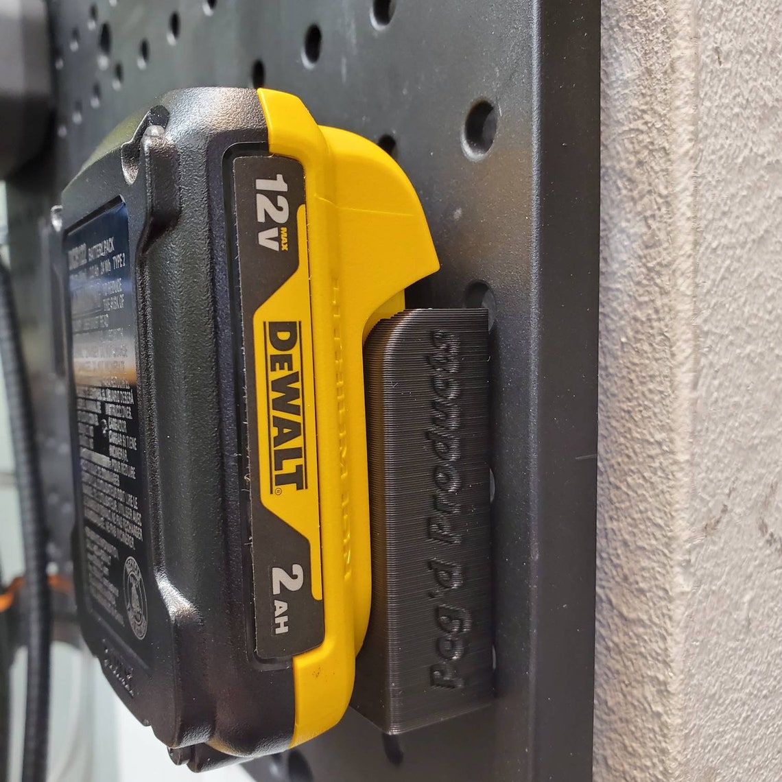 Battery holder for Dewalt 12V 20V and 60V Flexvolt Batteries Etsy