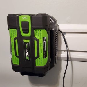 Gladiator Geartrack Slatwall-adaptrar för Milwaukee, Ryobi, Dewalt, Ridgid eller Ego batteriladdare bild 3