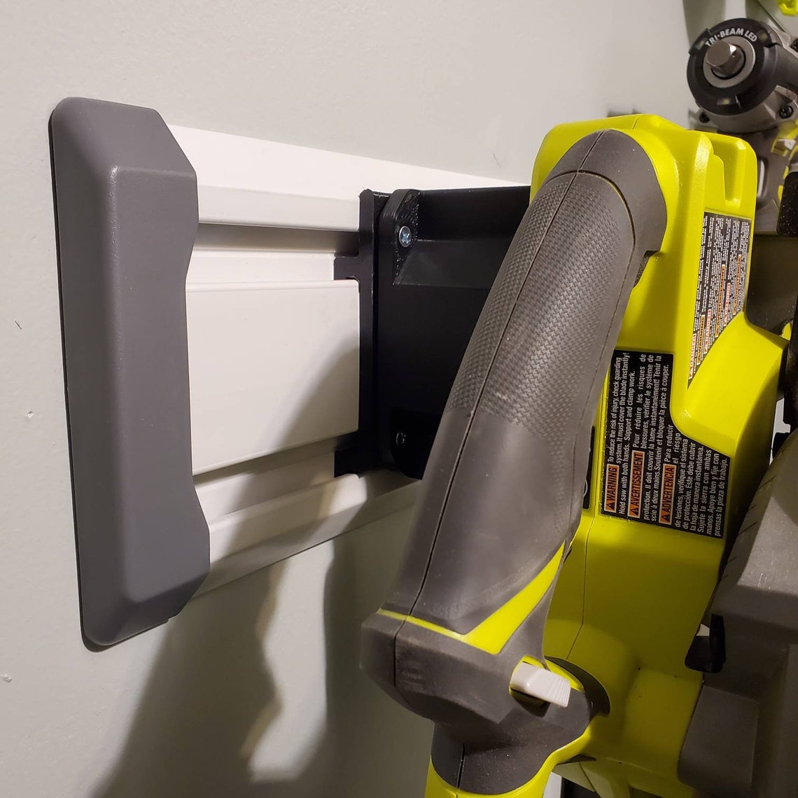Ryobi Circular Saw/ Vacuum Mount Holder for Pegboard Slatwall Etsy