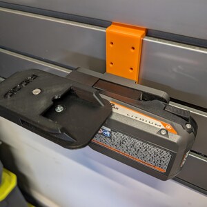 Portaherramientas impreso en 3D para herramientas eléctricas Ridgid de 18 V imagen 2