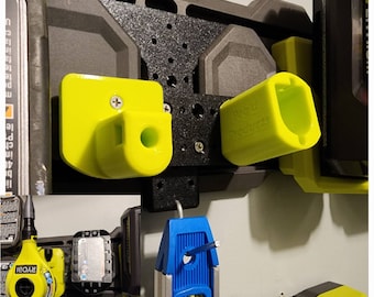 Ryobi 18V 4V USB Tool Battery Combo Holder for Ryobi Link Storage Rails