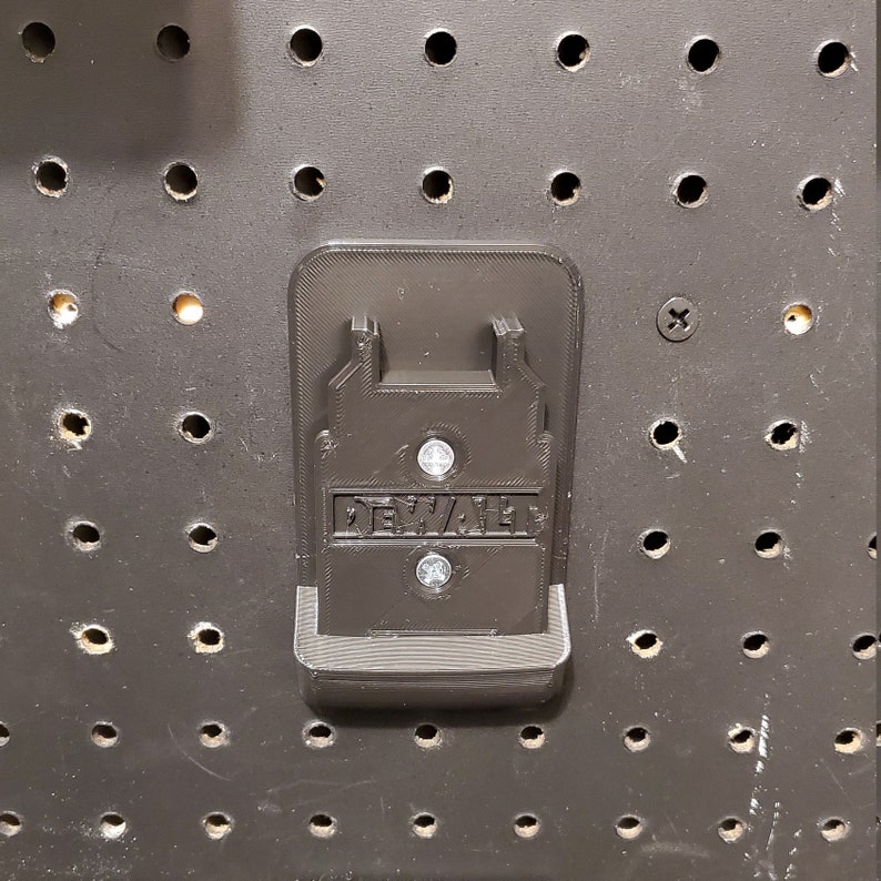 Dewalt 20V Tool Holder Mount for Wall Pegboard or Slatwall Etsy