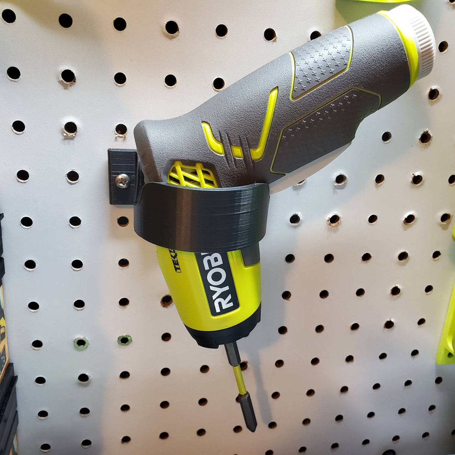 Wall or Pegboard Holder for Ryobi and Ridgid 8V and 4V Drill Etsy