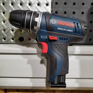 Bosch 12V Tool and Battery Pegboard Wall Mounts or Slatwall