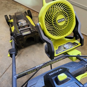 P3320 or P811B 18V Hybird Fan Holder for Select Ryobi Push Mowers and Many More