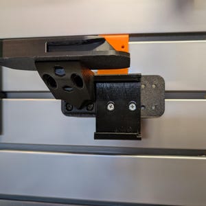 Battery Holder Mount for Ridgid 18V Batteries Pegboard Wall Shelf image 10