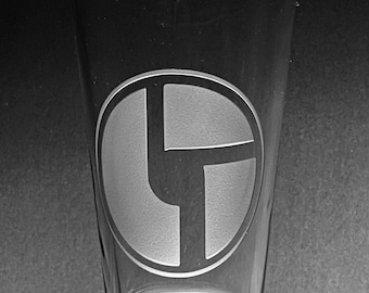 Sandblasted Disco Biscuits Logo Glasses