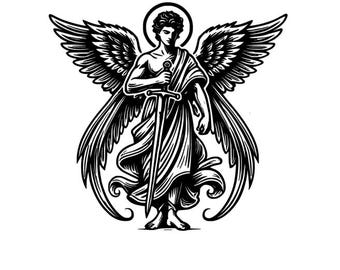 Saint Michael Decal/ Car Decal/ Sticker