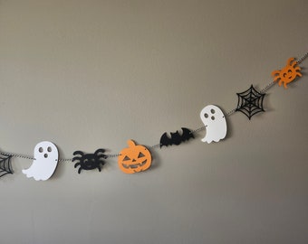 Halloween Paper Garland/ Shape and length options