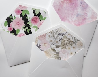 A2 Envelopes- 3 different patterns to choose from!