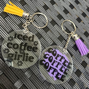 Coffee Keychains (2 options)