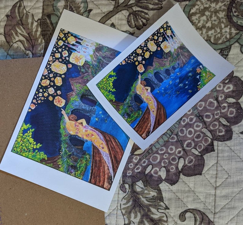 Tangled Disney Floating Lantern Rapunzel Laptop Sticker Decal Etsy