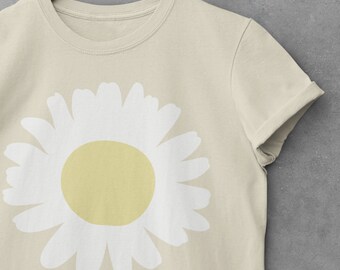 Wildflower T Shirt, Nature Shirt, Floral Plant Tee, Unique Gifts for Her, Aesthetic Clothing, Kawaii, Kindness, Casual Botanical Print