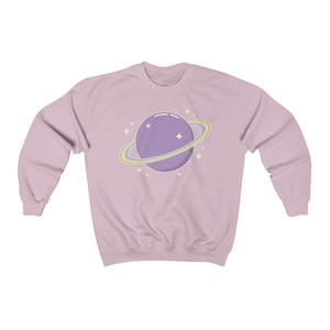 Space Sweatshirt Gift - Pastel Goth Kawaii, Fairy Kei, Rainbow, Lgbt, Pride Shirt, Star, Planet, Birthday, Cosmic, Unisex Aesthetic Sweater