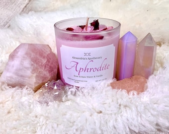 Aphrodite Goddess Candle