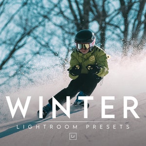 10 BRIGHT WINTER LIGHTROOM Presets, Mobile Presets, Desktop Presets, White Presets, Winter white presets, christmas presets, newyear presets