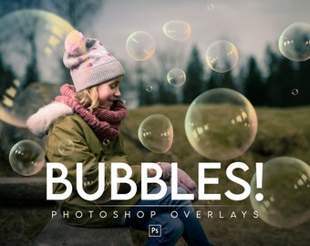 Véritables superpositions de bulles de savon, superpositions de bulles, bulles flottantes, bulles de savon, superpositions de photoshop, soufflage de bulles, superposition, TÉLÉCHARGEMENT