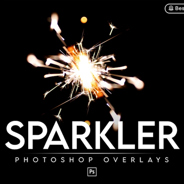 200 Sparkler Overlays, New Years Eve Spark Light Overlay, Bokeh Photoshop Overlay, Bruiloft Overlay, Verjaardag Overlay, Afstuderen Overlay