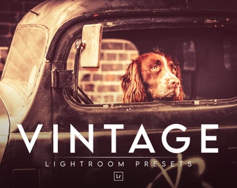 15 GLOWING VINTAGE PRESETS, Mobile Presets, Desktop Presets, Vintage Presets, Classic Presets, Eighties Presets, Retro Presets