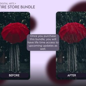 23000 Entire Store Photo Manipulation Bundle Photoshop Overlays, Lightroom Presets, Editing Actions, Brushes image 2