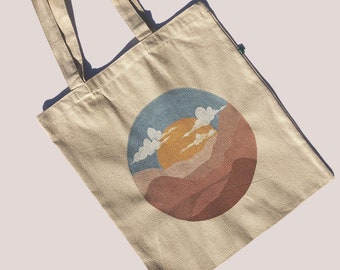 painted tote