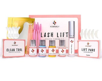 Lash Lift Kit für Dauerwellen, Einrollen und Anheben von Wimpern, Augenbrauenlaminierung, halbpermanentes Salon-Beauty-Produkt, Spa-Geschenk für Sie