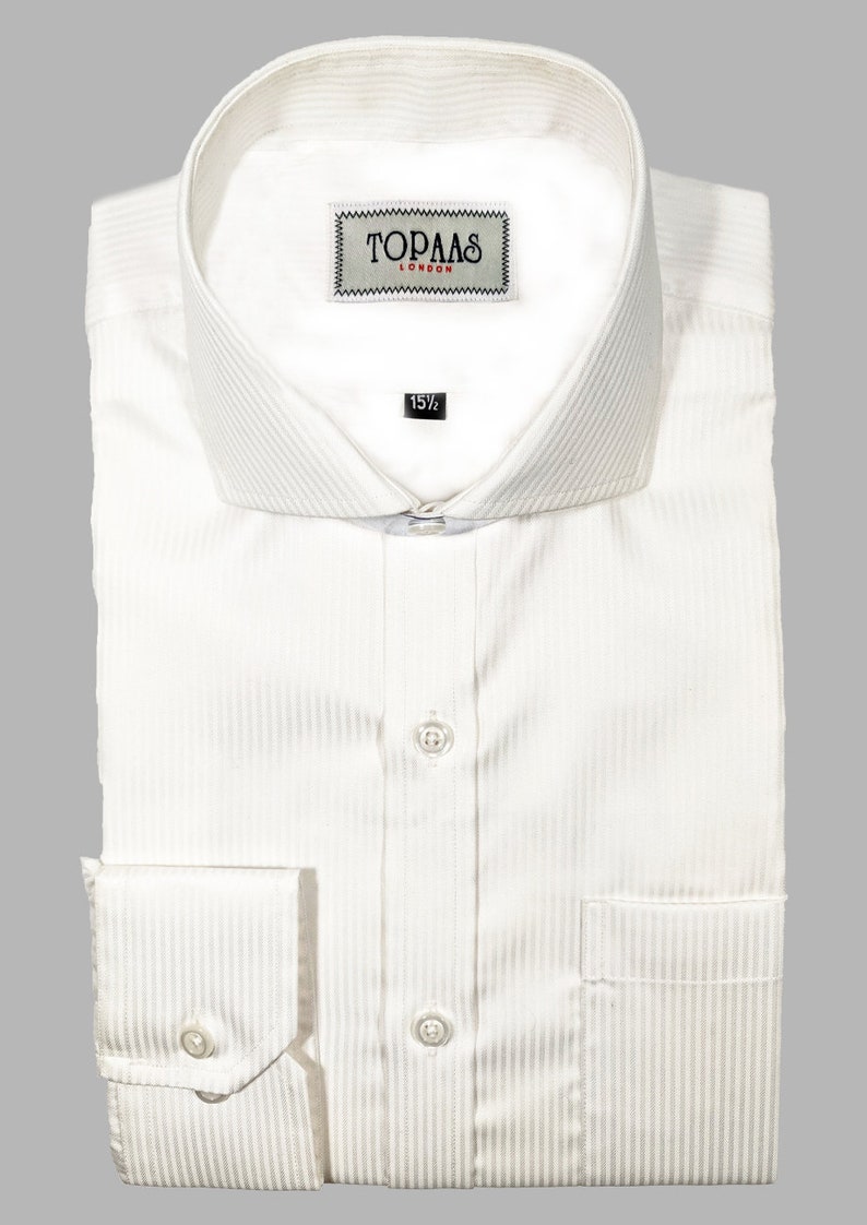 White Dress Shirts Premium Quality Formal Shirt Made to Etsy