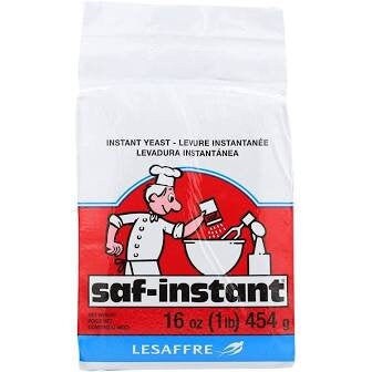 Yeast for Bread, 1 LB 454 GR,  Saf- Instant