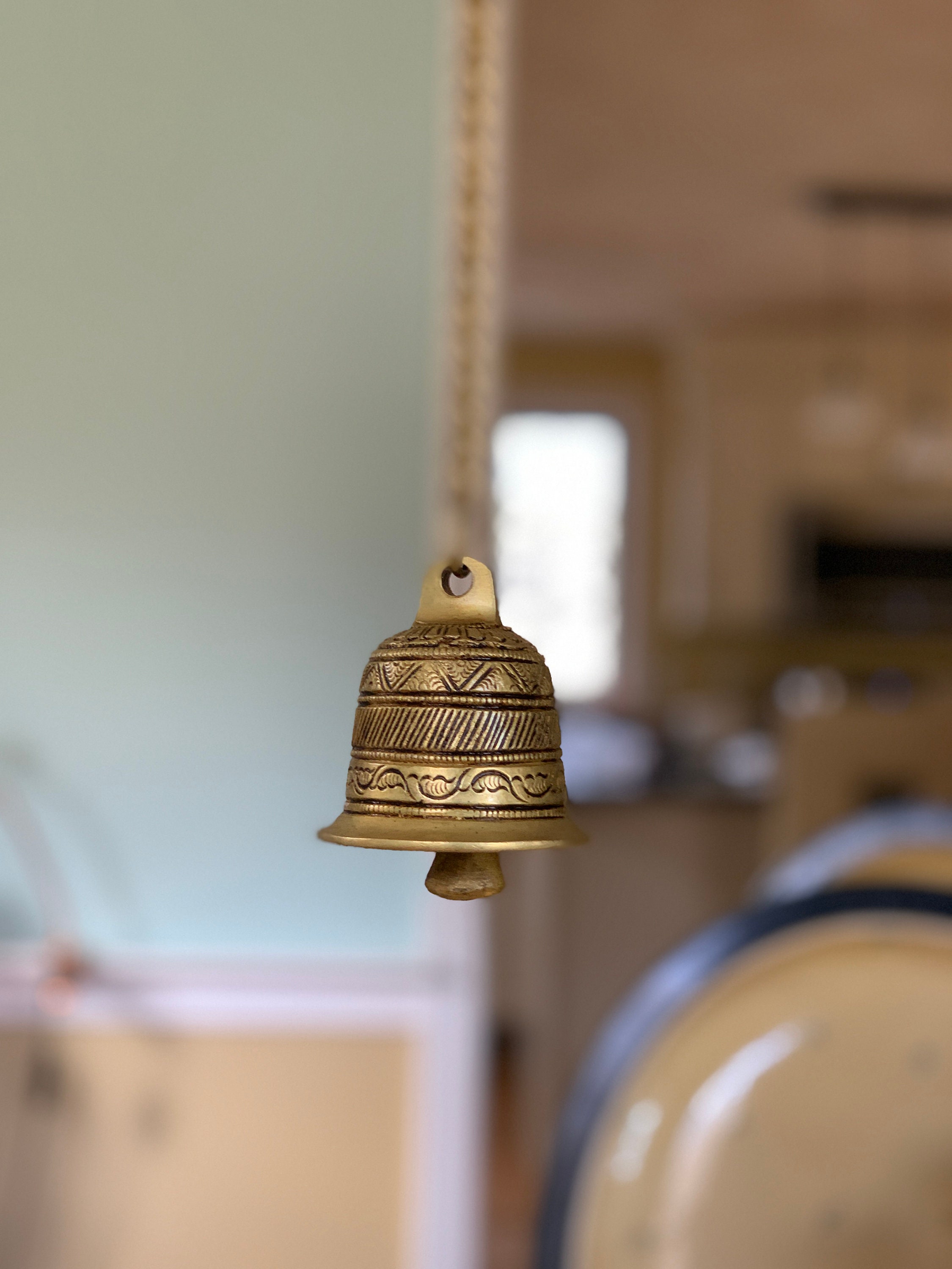 Beautiful Golden Metal Bells Little Bell Tiny Bells Brass Bell