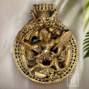 Brass Hanuman wall decoration,Bajrangbali murti, Bhagwan Hanuman Home Decor