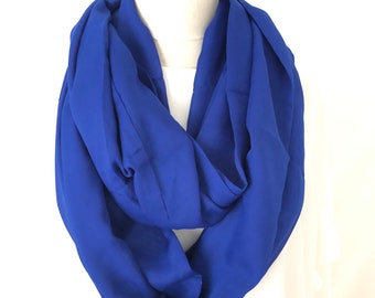 INFINITY Blue Scarf