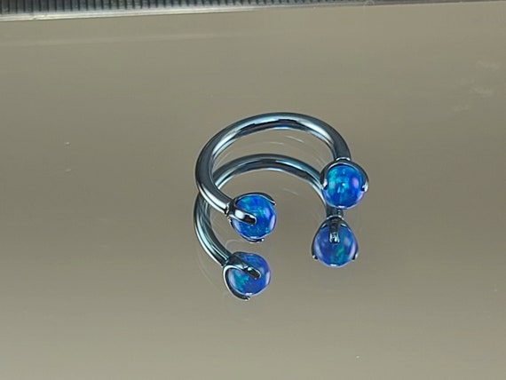 14g Titanium Horseshoe 3/8