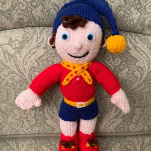 Hand Knitted Noddy Toy