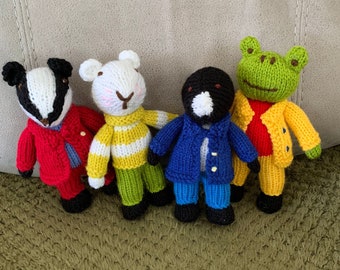 Characters inspired from The Wind in the Willows