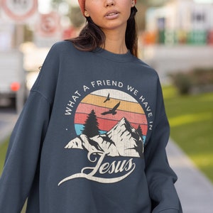 Christian Sweatshirt Christian Crewneck Christian Streetwear Christian Bekleidung Glaube Sweatshirt Christian Geschenk ästhetische Kleidung Christian